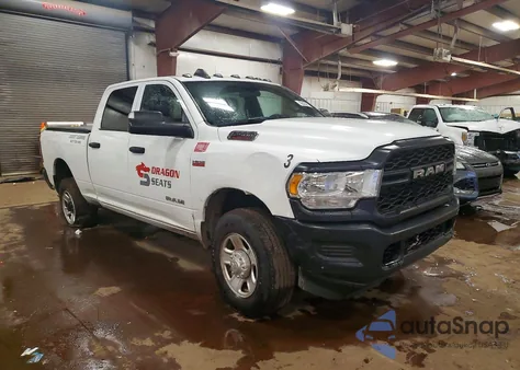 2021 Ram 2500 Tradesman z USA, uszkodzony, nr VIN 3C6UR5CJ5MG655532